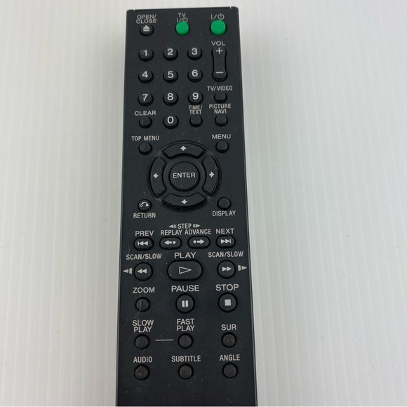 Sony Remote RMT-D185A DVD Player Remote Control - Picture 2 of 5